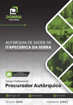 Procurador Autárquico AMS Itapecerica da Serra SP | Apostila 2026