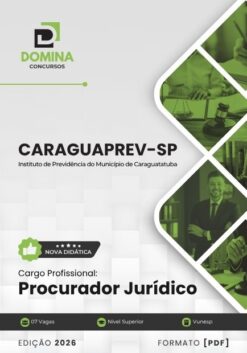 Procurador Jurídico CaraguaPrev SP | Apostila 2026
