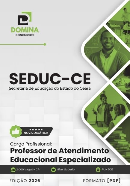 Professor de AEE SEDUC CE | Apostila 2026 1 Professor de AEE SEDUC CE | Apostila 2026
