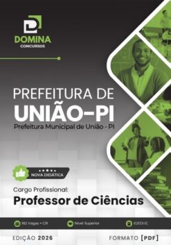 Professor de Ciências Prefeitura União PI | Apostila 2026