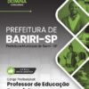 Professor de Educação Especial Bariri SP | Apostila 2026