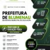 Professor de Educação Física Blumenau SC | Apostila 2026