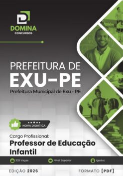 Professor de Educação Infantil EXU PE | Apostila 2026