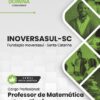 Professor de Matemática InoversaSul SC | Apostila 2026