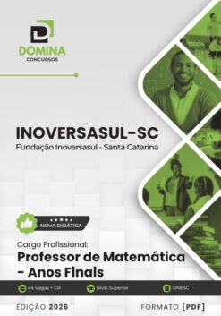 Professor de Matemática InoversaSul SC | Apostila 2026
