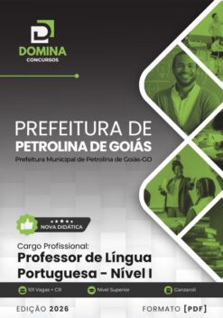 Professor de Português Petrolina de Goiás GO | Apostila 2027