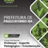 Professor de Suporte Pedagógico Paulo Afonso BA | Apostila 2026