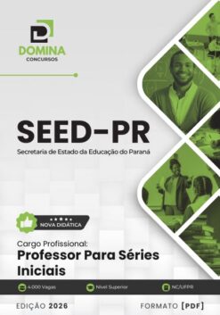 Professor Séries Iniciais SEED PR | Apostila 2026