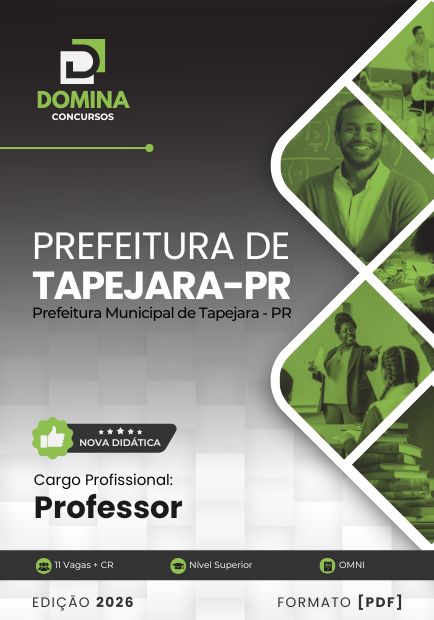 Professor Tapejara PR | Apostila 2026 1 Professor Tapejara PR | Apostila 2026