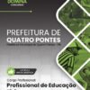 Profissional de Educação Física Quatro Pontes PR | Apostila 2026