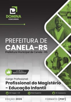 Profissional de Educação Infantil Canela RS | Apostila 2026