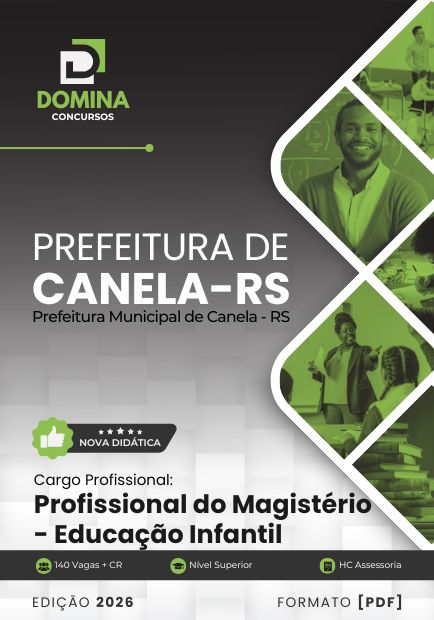 Profissional de Educação Infantil Canela RS | Apostila 2026 1 Profissional de Educação Infantil Canela RS | Apostila 2026