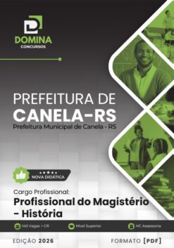 Profissional de História Canela RS | Apostila 2026