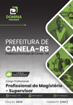 Profissional Supervisor Canela RS | Apostila 2026
