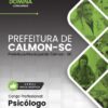Psicólogo Prefeitura de Calmon SC | Apostila 2026