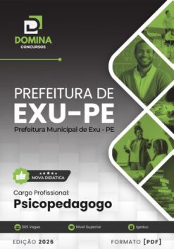 Psicopedagogo EXU PE | Apostila 2026