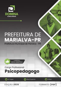 Psicopedagogo Marialva PR | Apostila 2026