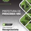 Recepcionista Piracema MG | Apostila 2026