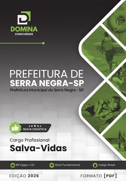 Salva Vidas Serra Negra SP | Apostila 2026 1 Salva Vidas Serra Negra SP | Apostila 2026