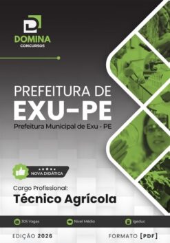 Técnico Agrícola EXU PE | Apostila 2026