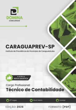 Técnico de Contabilidade CaraguaPrev SP | Apostila 2026