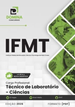 Técnico de Laboratório Ciências IFMT | Apostila 2026