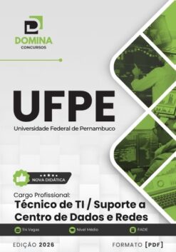 Técnico de Suporte a Centro de Dados e Redes UFPE | Apostila 2027
