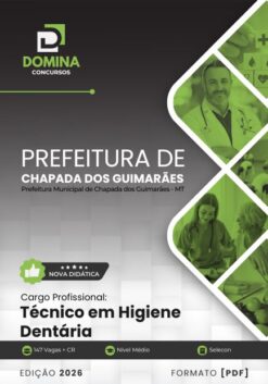Técnico em Higiene Dentária Chapada dos Guimarães MT | Apostila 2026