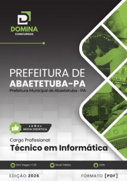Técnico em Informática Abaetetuba PA | Apostila 2026