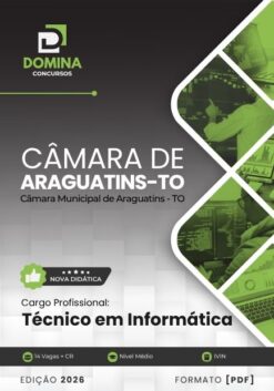 Técnico em Informática Câmara Araguatins TO | Apostila 2026