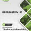 Técnico em Informática CaraguaPrev SP | Apostila 2026