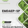 Técnico em Química EMDAEP Dracena SP | Apostila 2026
