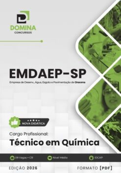 Técnico em Química EMDAEP Dracena SP | Apostila 2026