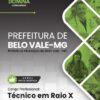 Técnico em Raio X Belo Vale MG | Apostila 2026