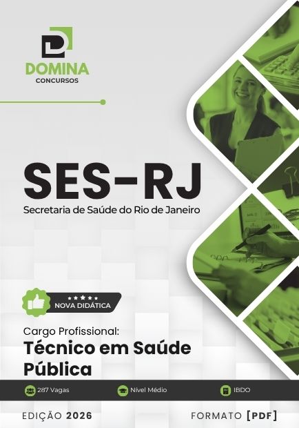 Técnico em Saúde Pública SES RJ | Apostila 2026 1 Técnico em Saúde Pública SES RJ | Apostila 2026