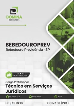 Técnico em Serviços Jurídicos BebedouroPREV SP | Apostila 2026