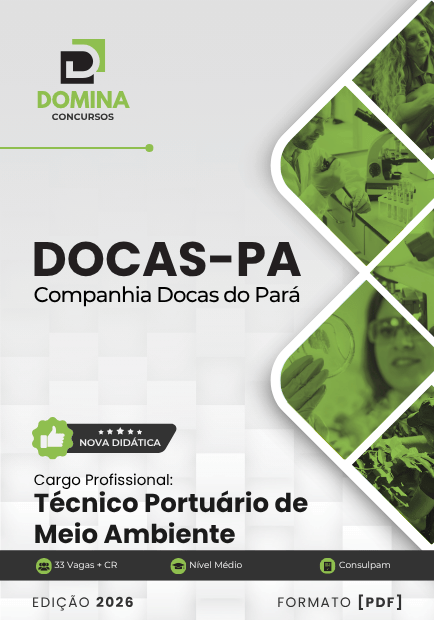 Técnico Portuário de Meio Ambiente Companhia Docas PA | Apostila 2026 1 Técnico Portuário de Meio Ambiente Companhia Docas PA | Apostila 2026