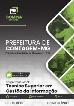 Técnico Superior em Gestão da Informação Contagem MG | Apostila 2026