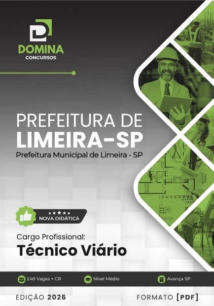 Técnico Viário Limeira SP | Apostila 2026 1 Técnico Viário Limeira SP | Apostila 2026