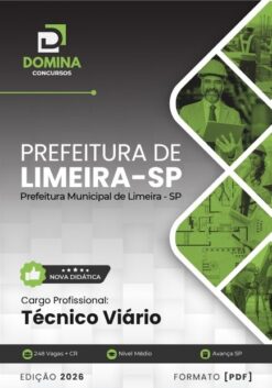 Técnico Viário Limeira SP | Apostila 2026