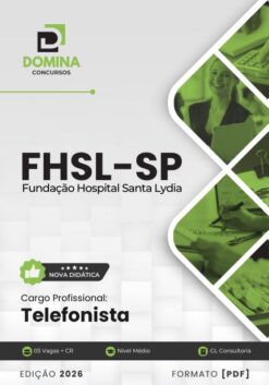 Telefonista FHSL SP | Apostila 2026