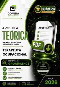 Terapeuta Ocupacional Groaíras CE | Apostila 2026