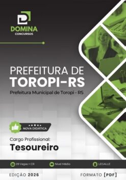Tesoureiro Toropi RS | Apostila 2026