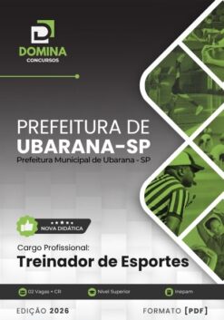 Treinador de Esportes Ubarana SP | Apostila 2026