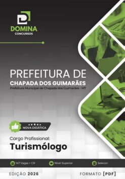 Turismólogo Chapada dos Guimarães MT | Apostila 2026