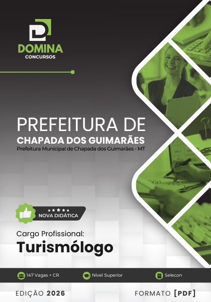 Turismólogo Chapada dos Guimarães MT | Apostila 2026 1 Turismólogo Chapada dos Guimarães MT | Apostila 2026