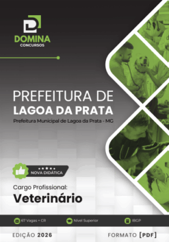 Veterinário Lagoa da Prata MG | Apostila 2026