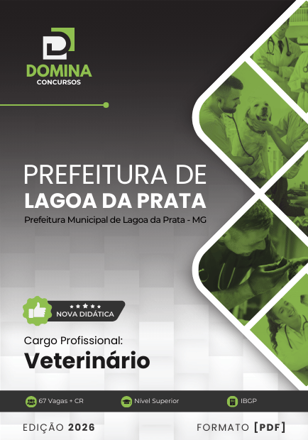Veterinário Lagoa da Prata MG | Apostila 2026 1 Veterinário Lagoa da Prata MG | Apostila 2026