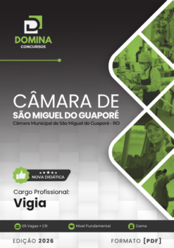 Vigia Câmara São Miguel Guaporé RO | Apostila 2026