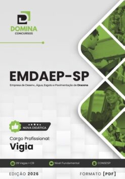 Vigia EMDAEP Dracena SP | Apostila 2026